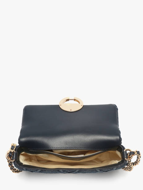 Cross Body Tas S Moon Denim Vanessa bruno Blauw moon 14V40326 ander zicht 2