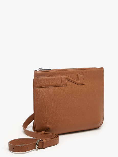 Cross Body Tas Napoli Leder Nathan baume Bruin n city 2 ander zicht 1