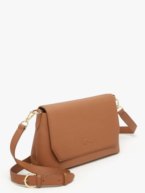 Cross Body Tas Tycia Leder Nathan baume Bruin victoria 89 ander zicht 1