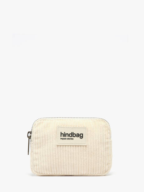 Portemonnee Hindbag Beige velours V