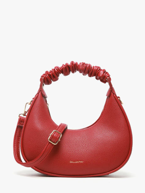 Cross Body Tas Grained Miniprix Rood grained A9108