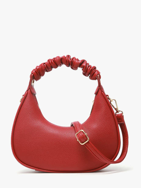 Cross Body Tas Grained Miniprix Rood grained A9108 ander zicht 3