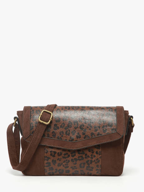Cross Body Tas Velvet Miniprix Bruin velvet 27582