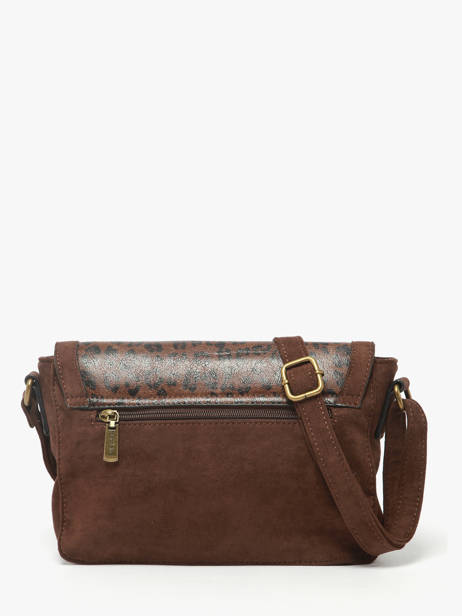 Cross Body Tas Velvet Miniprix Bruin velvet 27582 ander zicht 3