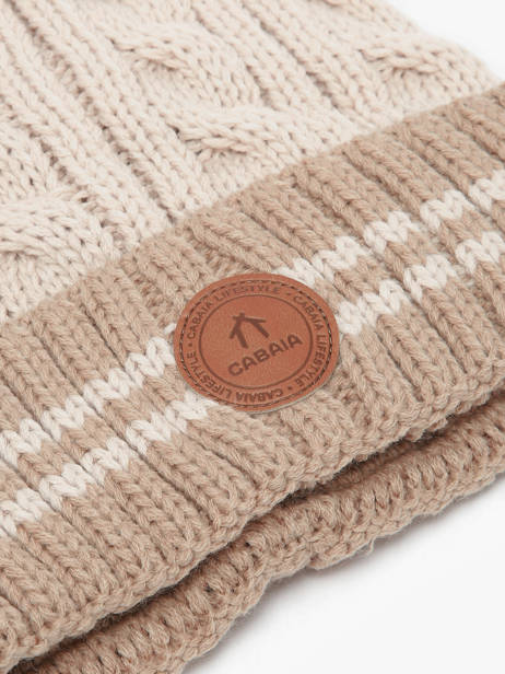 Muts Cabaia Beige hats CREAMYGI ander zicht 1