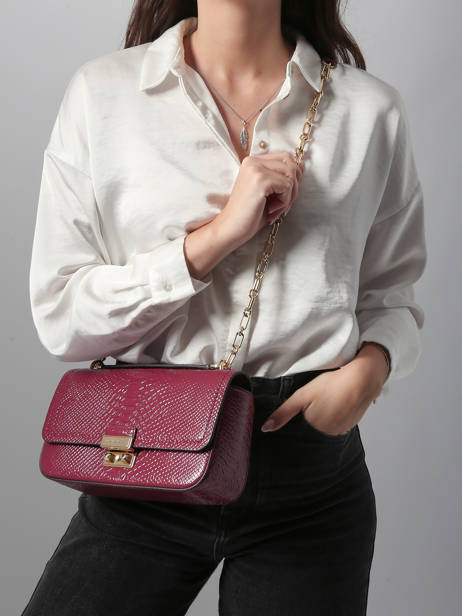 Cross Body Tas Tribecca Michael kors Rood tribecca T5G2RL7L ander zicht 1