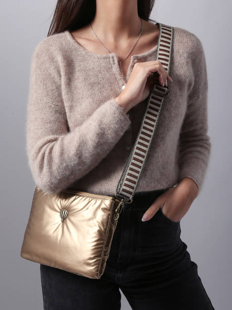 Cross Body Tas Doudoune Le voyage en panier Goud doudoune AHP231 ander zicht 1