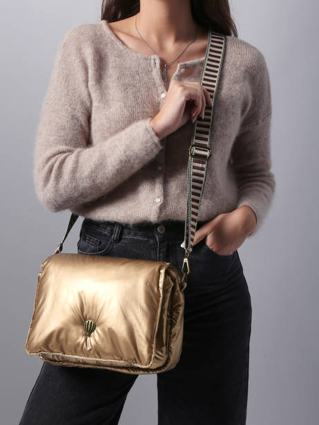 Cross Body Tas Doudoune Le voyage en panier Goud doudoune AHP233 ander zicht 1