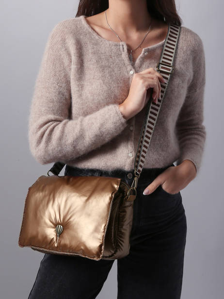 Cross Body Tas Doudoune Le voyage en panier Bruin doudoune AHP233 ander zicht 1