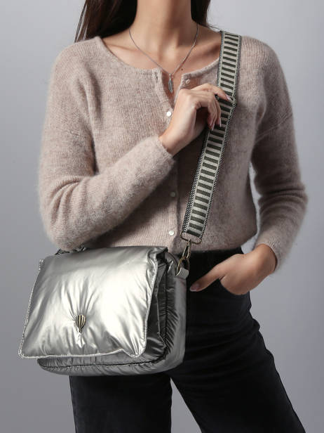 Cross Body Tas Doudoune Le voyage en panier Zilver doudoune AHP233 ander zicht 1