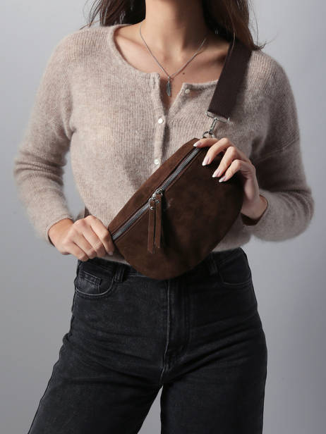 Heuptasje Miniprix Bruin velvet F7505 ander zicht 1