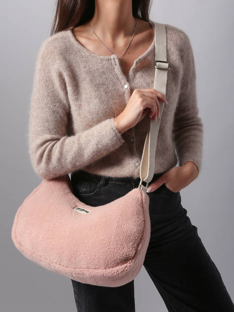 Cross Body Tas Teddy Hindbag Roze teddy TE ander zicht 1
