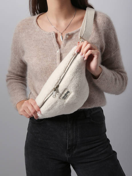 Heuptasje Hindbag Beige teddy TE ander zicht 1