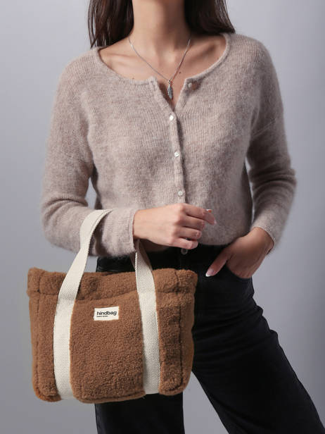 Handtas Teddy Hindbag Bruin teddy TE ander zicht 1