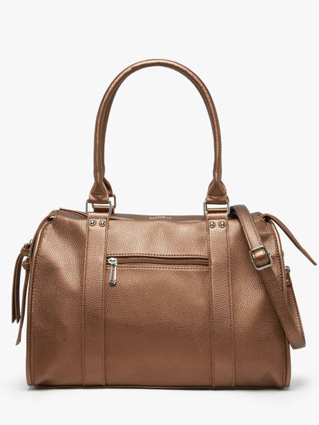 Schoudertas A4 Formaat Grained Miniprix Bruin grained F8533 ander zicht 3