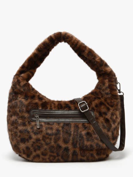 Schoudertas Fur Bont Miniprix Bruin fur 6542 ander zicht 2