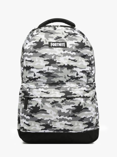 Rugzak 2 Compartimenten Fortnite Grijs gamer 23BZ204D