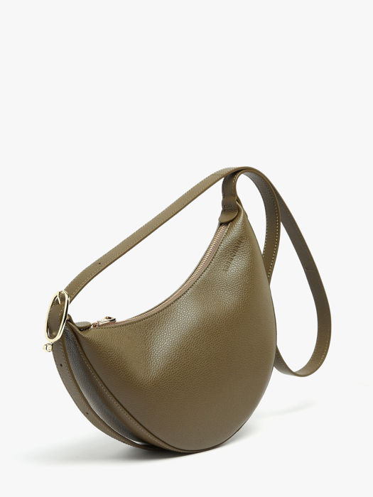 Longchamp Le foulonné Cross bodytas Groen