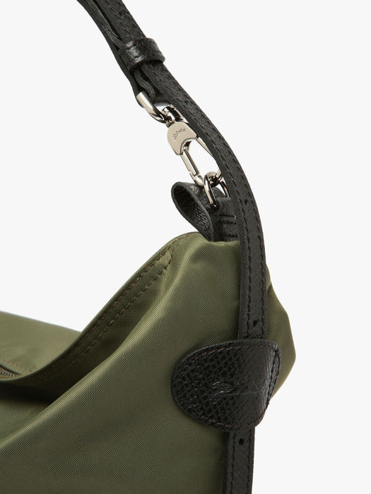 Longchamp Besace longchamp toile Schoudertas Groen