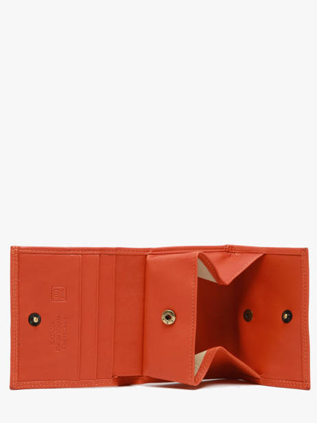 Portemonnee Marina Leder Katana Oranje marina 753047 ander zicht 1