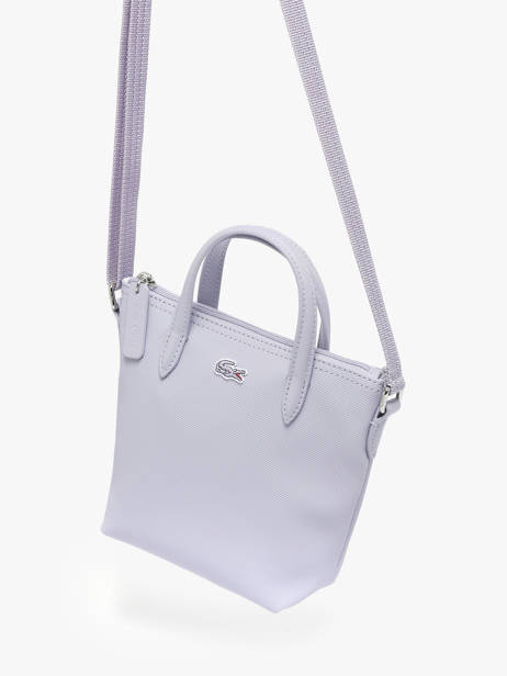 Cross Body Tas L.12.12 Concept Lacoste Violet l.12.12 concept NF2609PK ander zicht 2