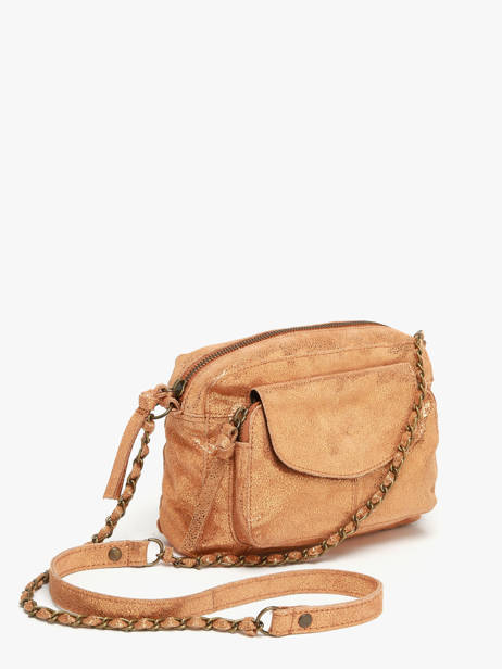Cross Body Tas Naina Leder Pieces Goud naina 17063358 ander zicht 2