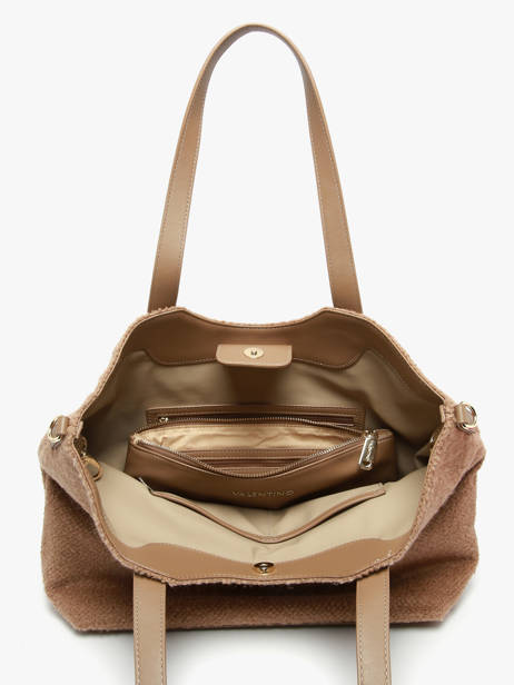 Schoudertas Courmayeur Valentino Bruin courmayeur VBS7G01W ander zicht 3