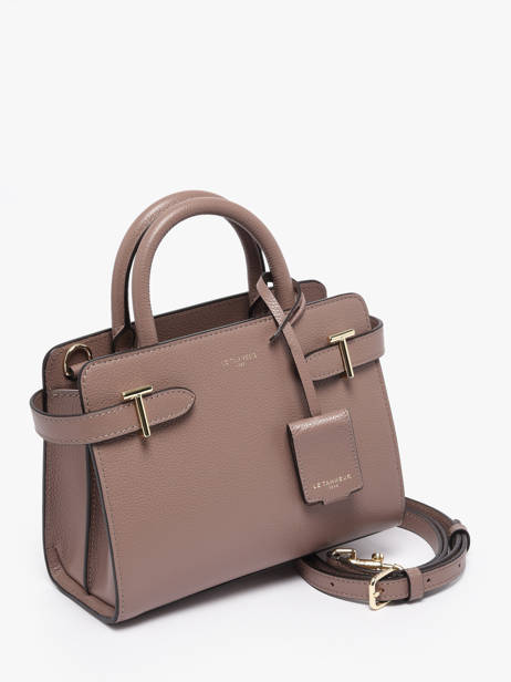 Handtas S Emilie Leder Le tanneur Roze emily TEMI1606 ander zicht 2