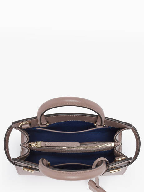 Handtas S Emilie Leder Le tanneur Roze emily TEMI1606 ander zicht 3