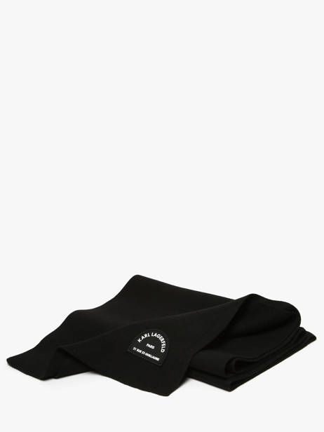 Sjaal Karl lagerfeld Zwart rsg A4W33113 ander zicht 2