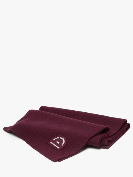 Sjaal Rue St Guillaume Karl lagerfeld Violet rsg A4W33113 ander zicht 2