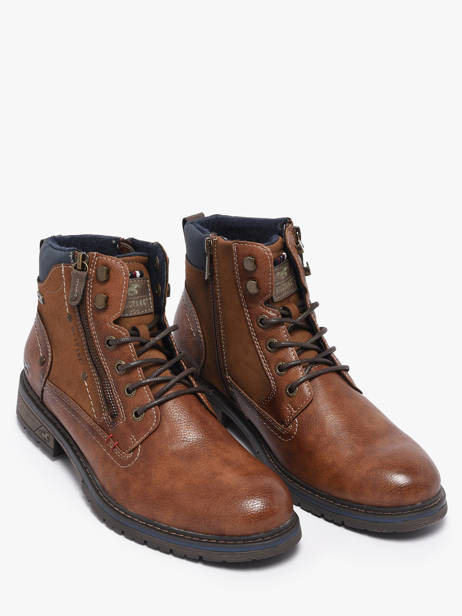 Enkellaarzen Mustang Groen men M0031006 ander zicht 1