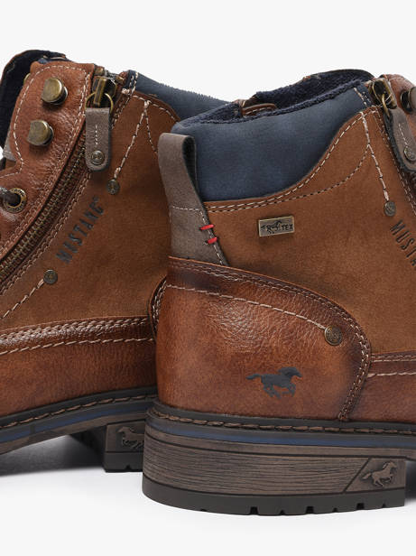 Enkellaarzen Mustang Groen men M0031006 ander zicht 2