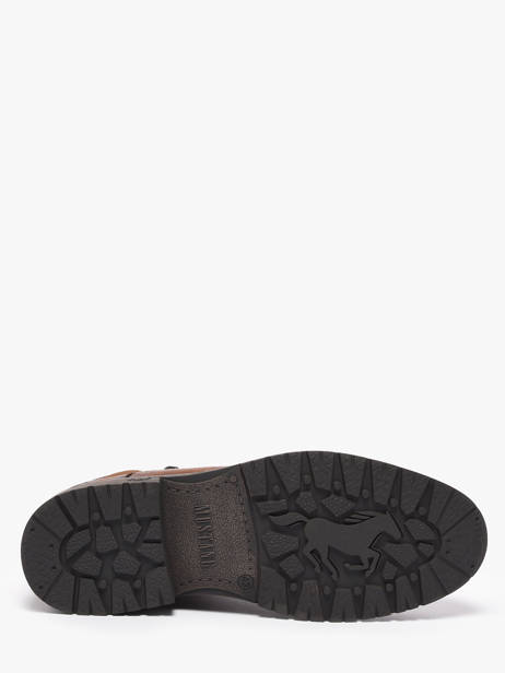 Enkellaarzen Mustang Groen men M0031006 ander zicht 4