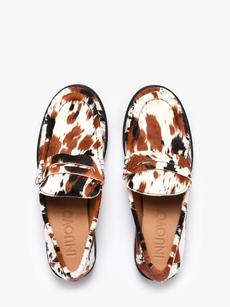 Mocassins Uit Leder Inuovo Veelkleurig women MDC071 ander zicht 3