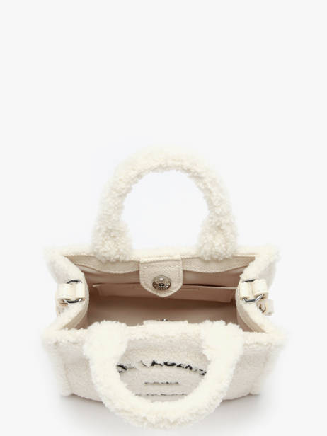 Cross Body Tas Rue St Guillaume Shearling Karl lagerfeld Wit rsg A4W50016 ander zicht 3