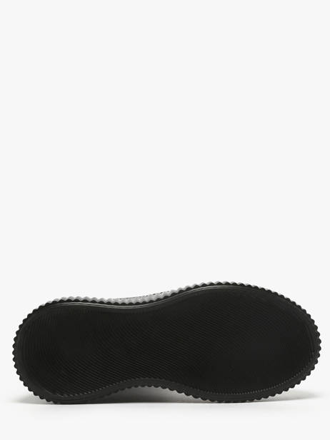 Enkellaarsjes Kreeper Uit Leder Karl lagerfeld Zwart women KL42365 ander zicht 4