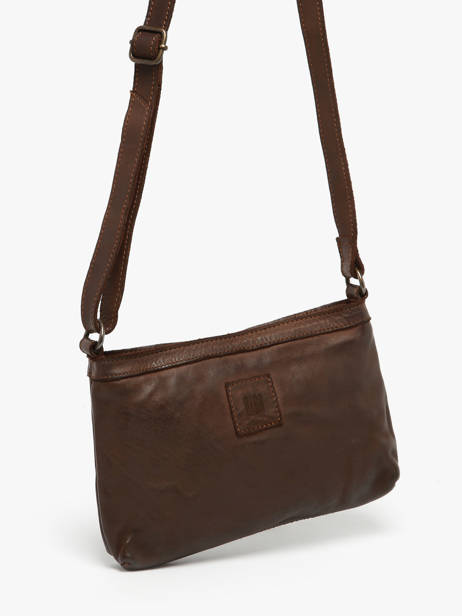 Cross Body Tas Heritage Biba Bruin heritage BT37 ander zicht 2
