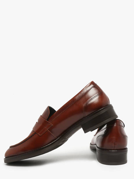 Mocassins Harvard Uit Leder Dorking Bruin accessoires D8710 ander zicht 2