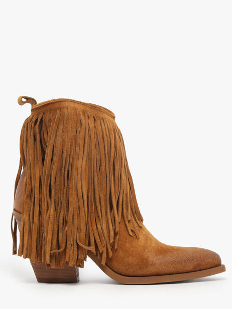 Santiago Laarzen Uit Leder Metisse Bruin accessoires XD2125