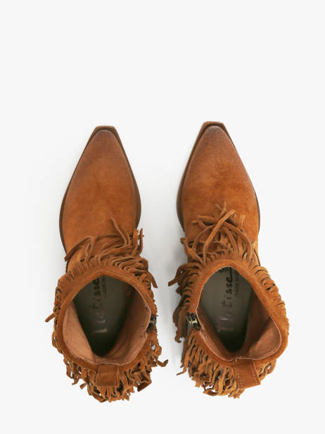 Santiago Laarzen Uit Leder Metisse Bruin accessoires XD2125 ander zicht 3