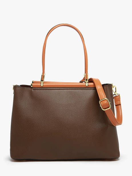 Handtas M Azalie Ted lapidus Bruin azalie TLHF9584 ander zicht 4