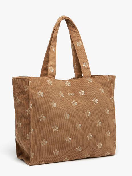 Schoudertas 1 Compartiment Roxy Bruin back to school RJBP4936 ander zicht 1