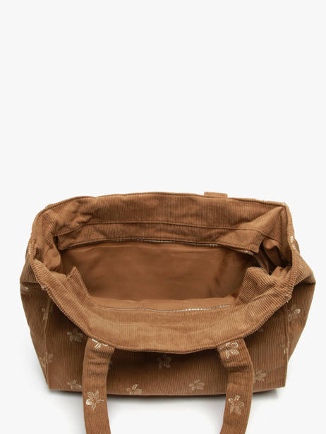 Schoudertas 1 Compartiment Roxy Bruin back to school RJBP4936 ander zicht 2