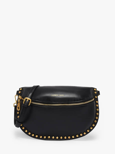 Heuptasje/cross Body Tas Studs Laurent david Zwart ld bags 974