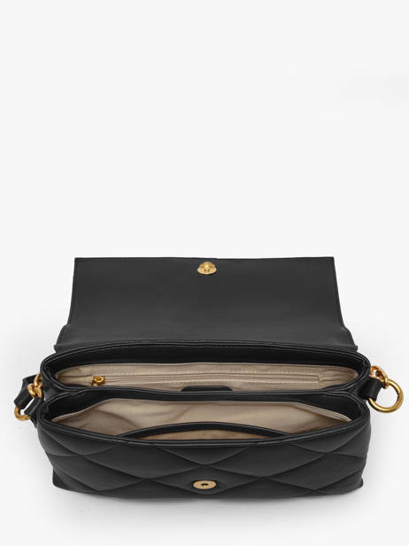 Cross Body Tas June Matelassé Laurent david Zwart ld bags 885 ander zicht 3