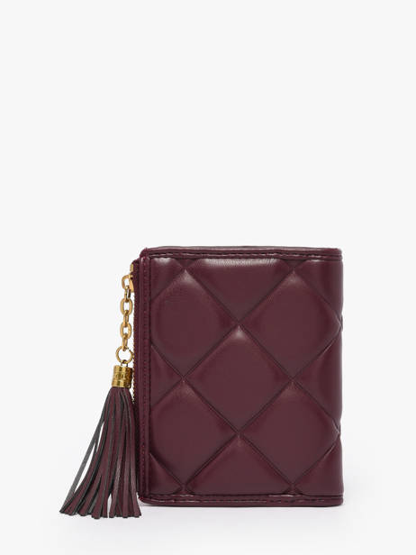 Portefeuille June Matelassé Laurent david Rood ld wallets 16 ander zicht 2