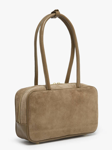 Schoudertas Velvet Caviar Milano Bruin velvet caviar VC25093 ander zicht 2