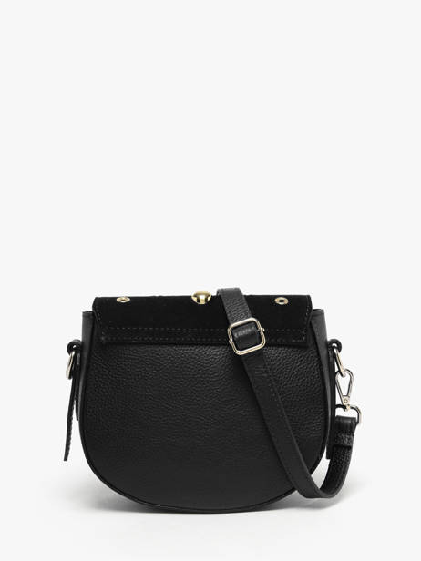 Cross Body Tas Velvet Studs Milano Zwart velvet studs VS25093 ander zicht 3