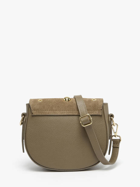 Cross Body Tas Velvet Studs Milano Bruin velvet studs VS25093 ander zicht 4